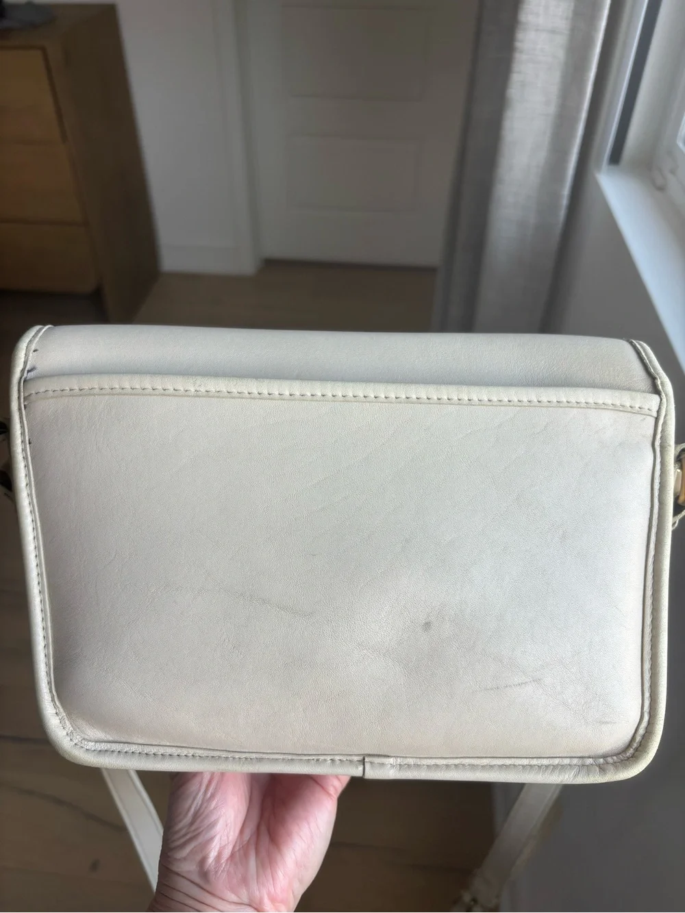 Vintage Coach Kent bag purse in bone